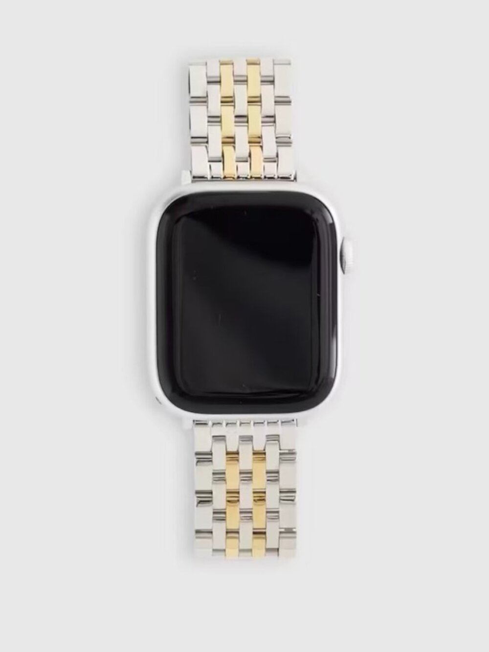 NWT Quince Apple Watch Band Stainless Steel Silver Gold Bracelet 38-42mm